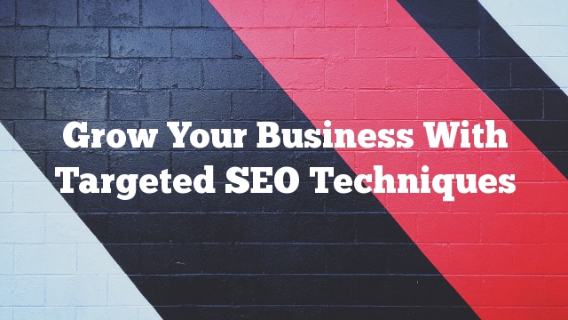 Grow Your Business With Targeted SEO Techniques